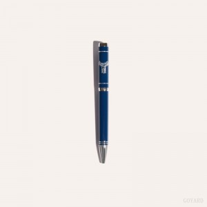 Goyard Rollerball Travel Pen Navy Blue | WPYF3764