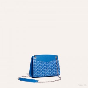 Goyard Rouette Structuré Mini Bag Blue | TLVW8049