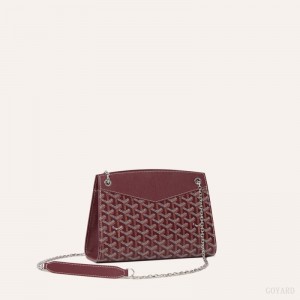 Goyard Rouette Structuré PM Bag Burgundy | EBPB5503