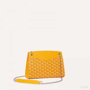 Goyard Rouette Structuré PM Bag Yellow | HXOK4279