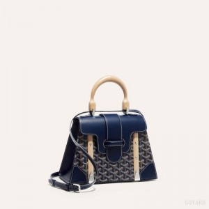 Goyard SAÏGON PM BAG Navy Blue | VVER6537