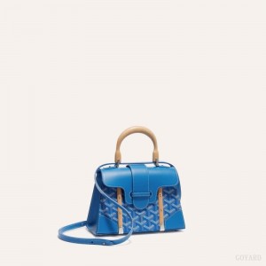 Goyard SAÏGON STRUCTURE MINI BAG Blue | IBJX6045