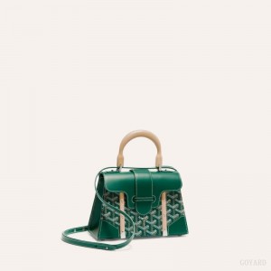 Goyard SAÏGON STRUCTURE MINI BAG Green | ZMLC7038