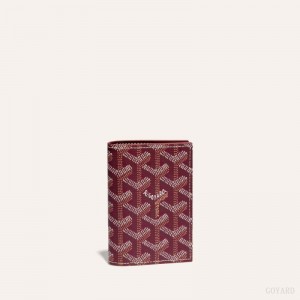 Goyard SAINT-MARC CARD WALLET Burgundy | UTOD4602