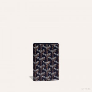 Goyard SAINT-MARC CARD WALLET Navy Blue | HIDP1646