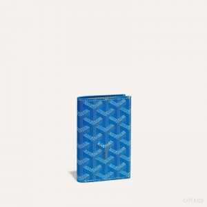 Goyard SAINT-PIERRE CARD WALLET Blue | PEXD9874