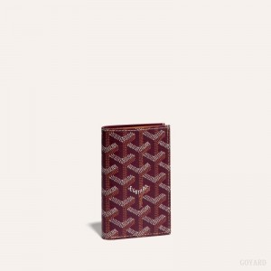 Goyard SAINT-PIERRE CARD WALLET Burgundy | HWRO1142