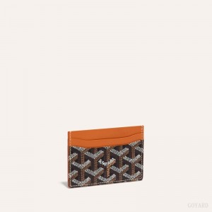 Goyard SAINT-SULPICE CARD WALLET Black / Brown | MUNB5599