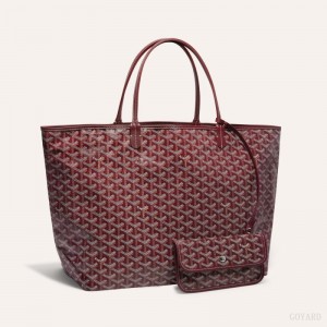 Goyard SAINT LOUIS GM BAG Burgundy | OSJK4075