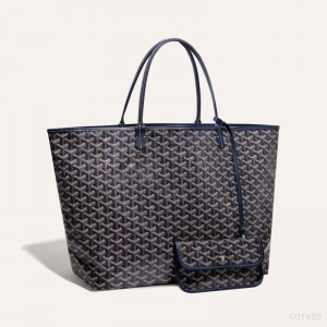 Goyard SAINT LOUIS GM BAG Navy Blue | OGSO3539