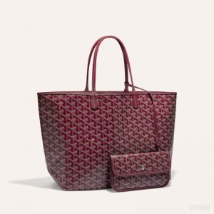 Goyard SAINT LOUIS PM BAG Burgundy | YXHG7343