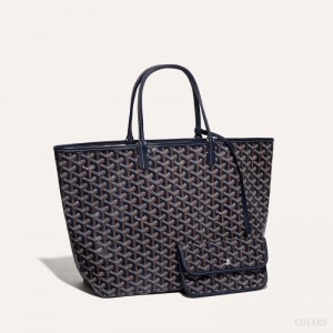 Goyard SAINT LOUIS PM BAG Navy Blue | KSFH6233