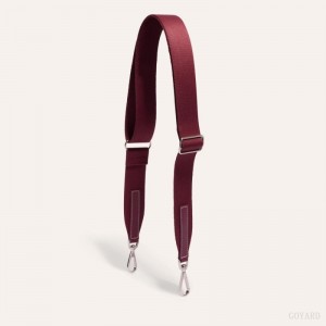 Goyard SANGLE MM STRAP Burgundy | ATZN7848