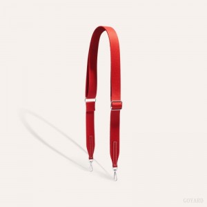 Goyard SANGLE PM STRAP Red | PLHE8039