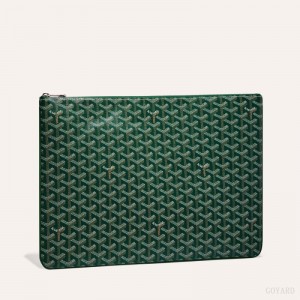 Goyard SENAT GM DOCUMENT CASE Green | GWDR9061