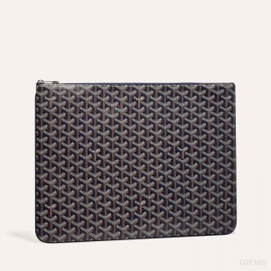 Goyard SENAT GM DOCUMENT CASE Navy Blue | TFYZ7308