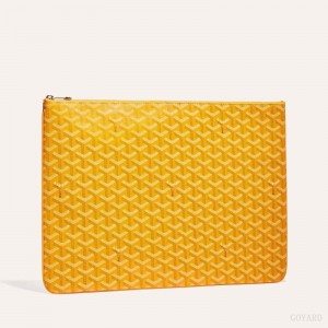 Goyard SENAT GM DOCUMENT CASE Yellow | XGRF4578