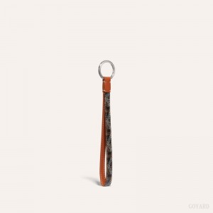 Goyard SESAME KEY RING Black / Brown | AAAI1364