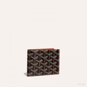 Goyard VICTOIRE WALLET Black / Brown | DJNE0368