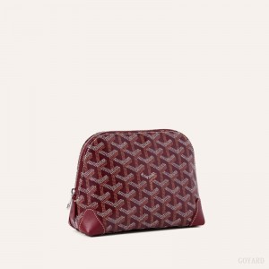 Goyard Vendôme Cosmetic Pouch Burgundy | EFBR0080