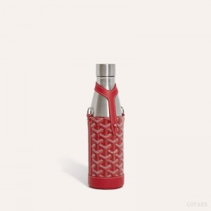 Goyard Yonne MM Case & Flask Red | LDXB3778