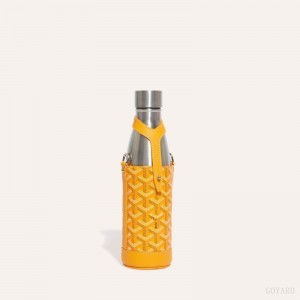 Goyard Yonne MM Case & Flask Yellow | VYMK3120