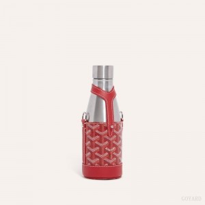 Goyard Yonne PM Case & Flask Red | WHFO7987