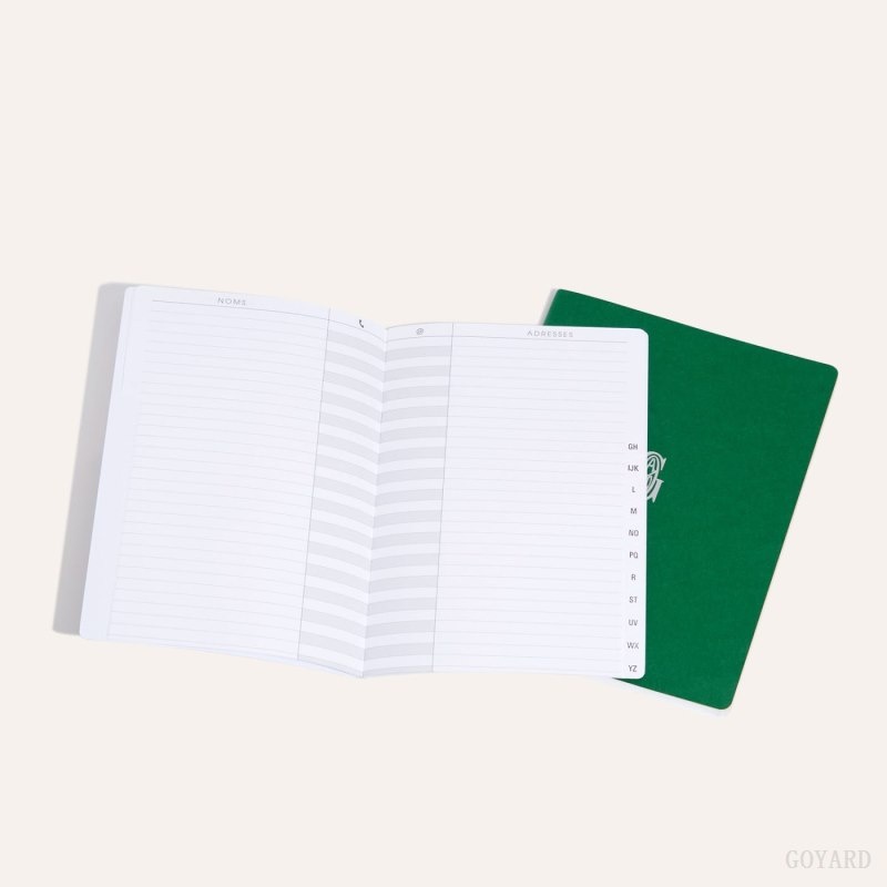 Goyard 2024 Castiglione Agenda Green | XZGL8716