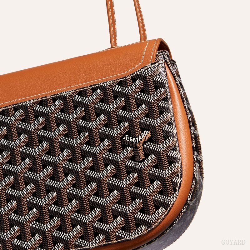 Goyard 233 bag Black / Brown | JCGD6536