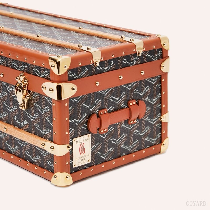 Goyard 352 CASE Black / Brown | AZOY2765