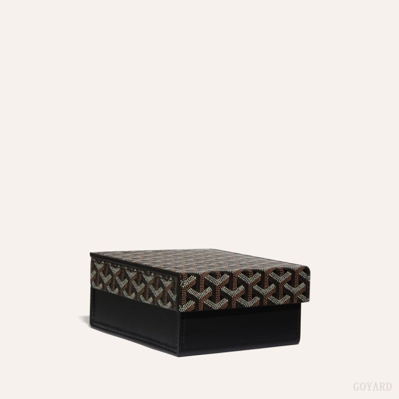 Goyard 4 WATCH CASE Black | TFMU2263