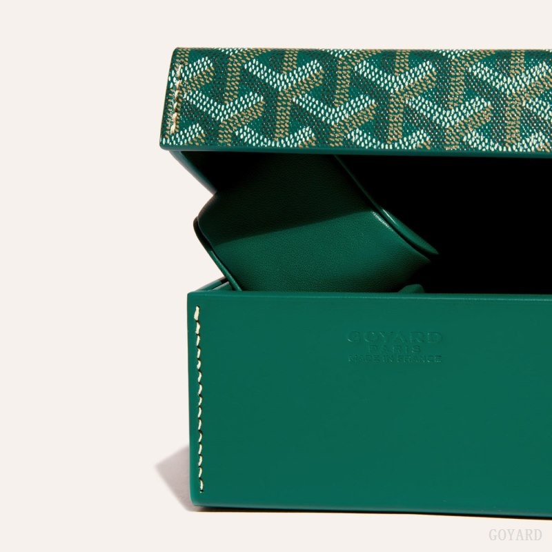 Goyard 4 WATCH CASE Green | SMYR5831