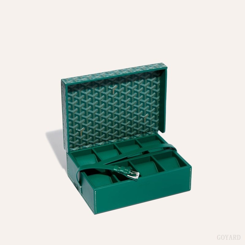 Goyard 8 WATCH CASE Green | VUGT7606