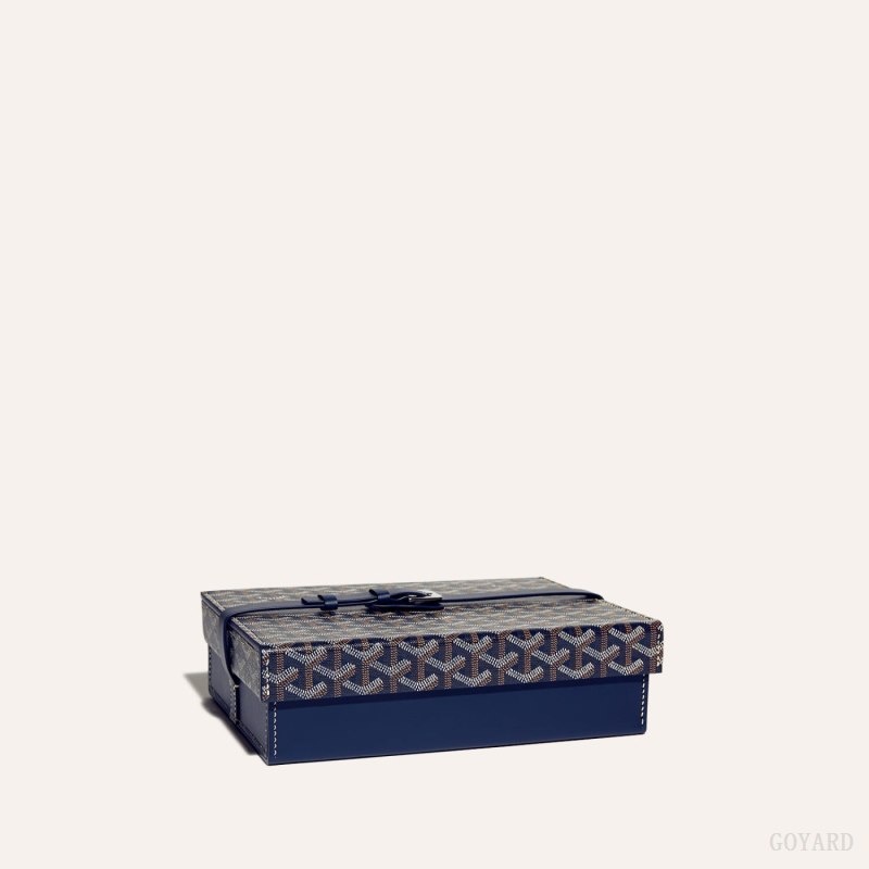 Goyard 8 WATCH CASE Navy Blue | EVAP3356