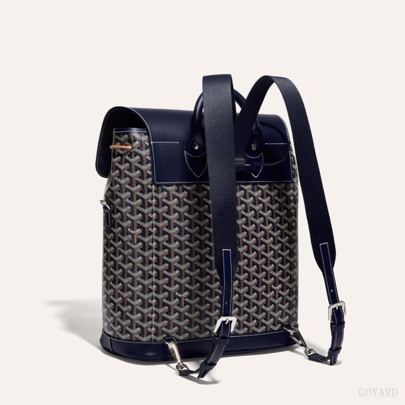 Goyard ALPIN MM BACKPACK Navy Blue | UBEO8298