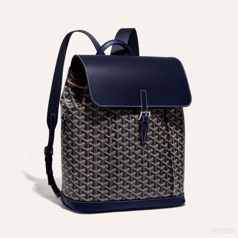 Goyard ALPIN MM BACKPACK Navy Blue | UBEO8298