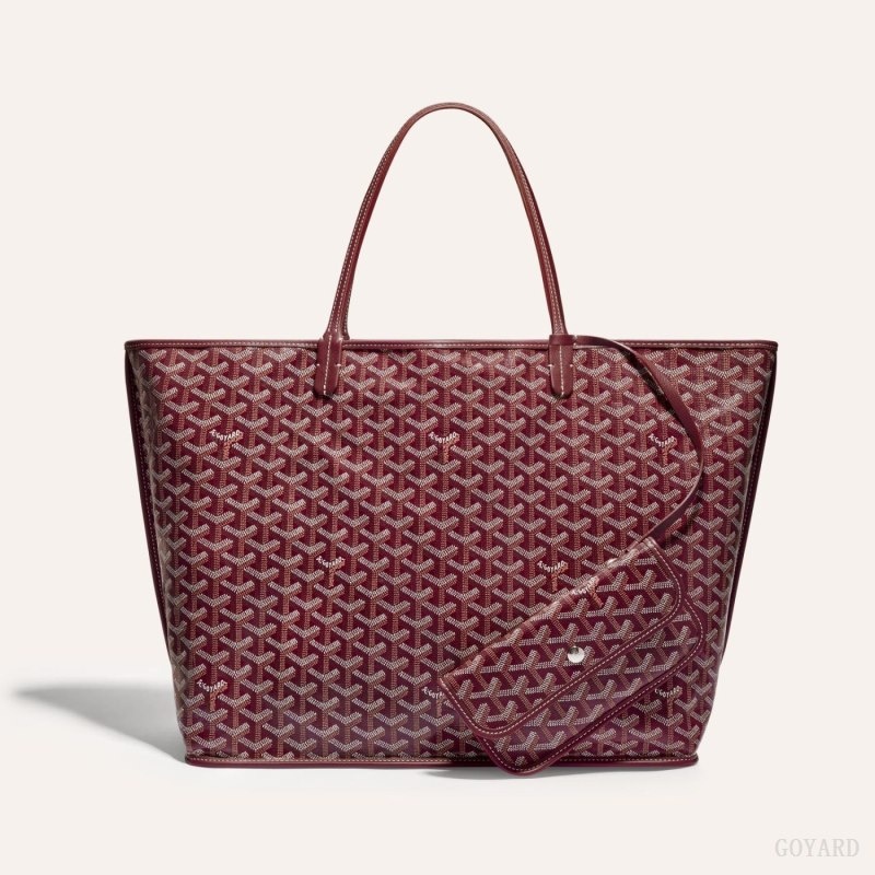 Goyard ANJOU GM BAG Burgundy | OJFO2192