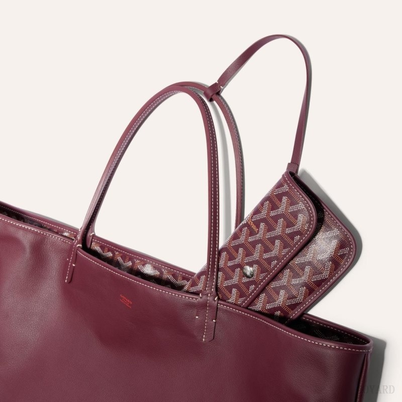 Goyard ANJOU GM BAG Burgundy | OJFO2192