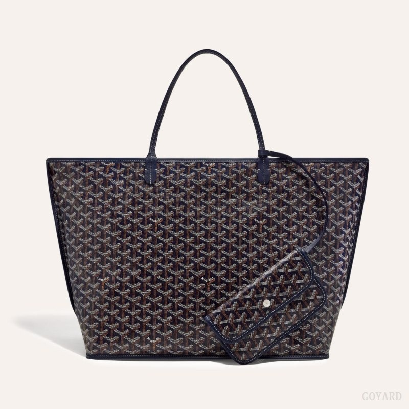 Goyard ANJOU GM BAG Navy Blue | FJFY2033