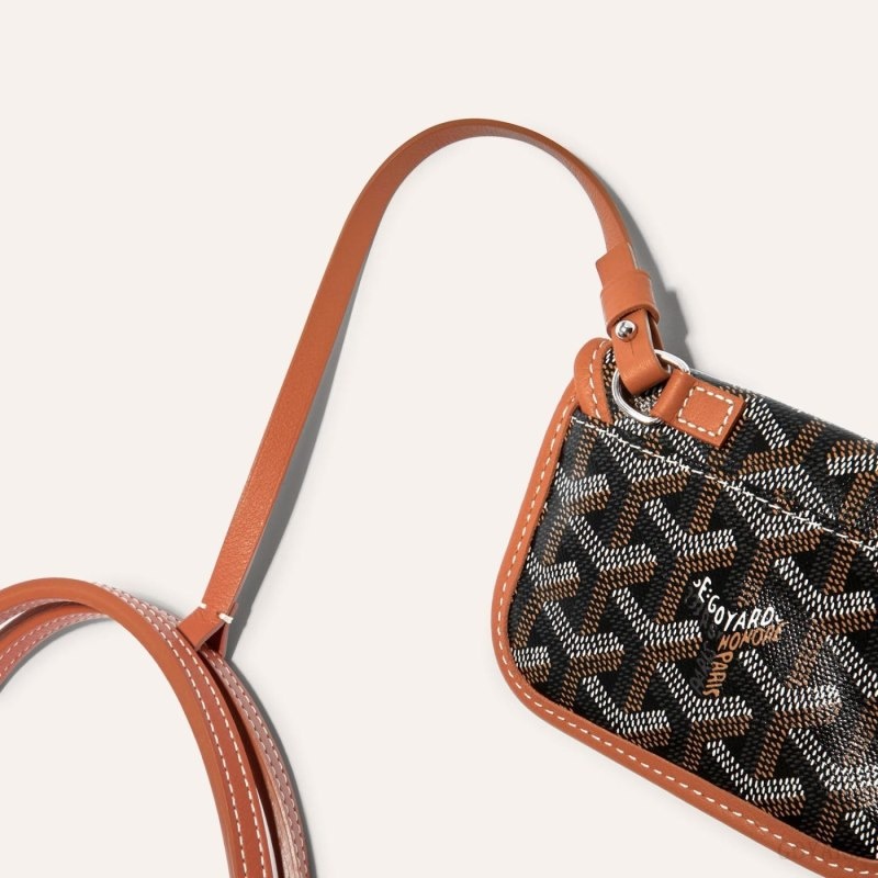 Goyard ANJOU MINI BAG Black / Brown | UAPO2604