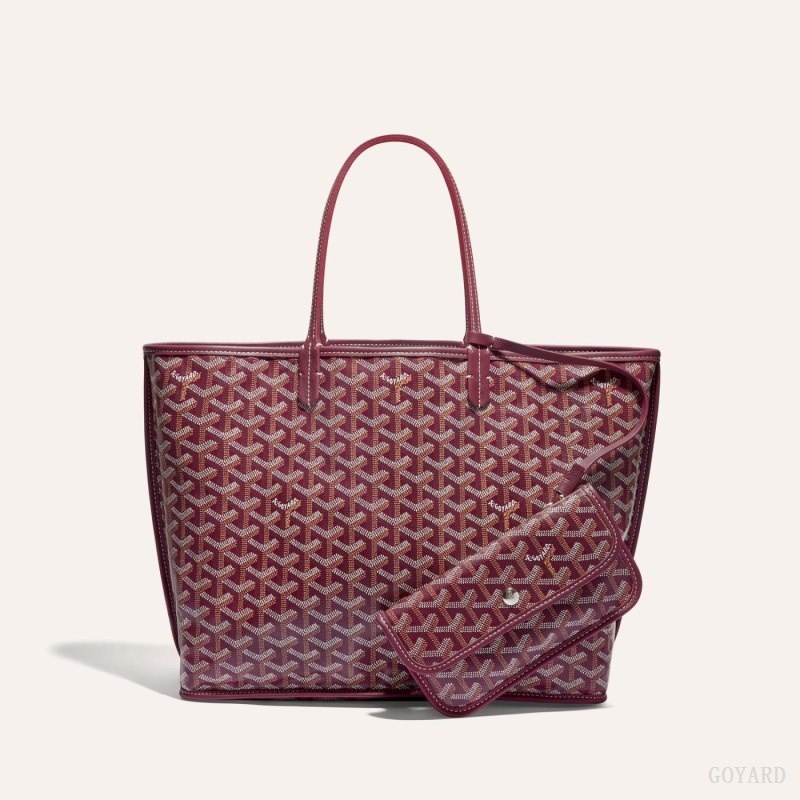 Goyard ANJOU PM BAG Burgundy | GNNJ4804