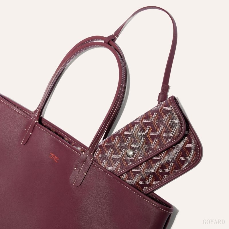 Goyard ANJOU PM BAG Burgundy | GNNJ4804