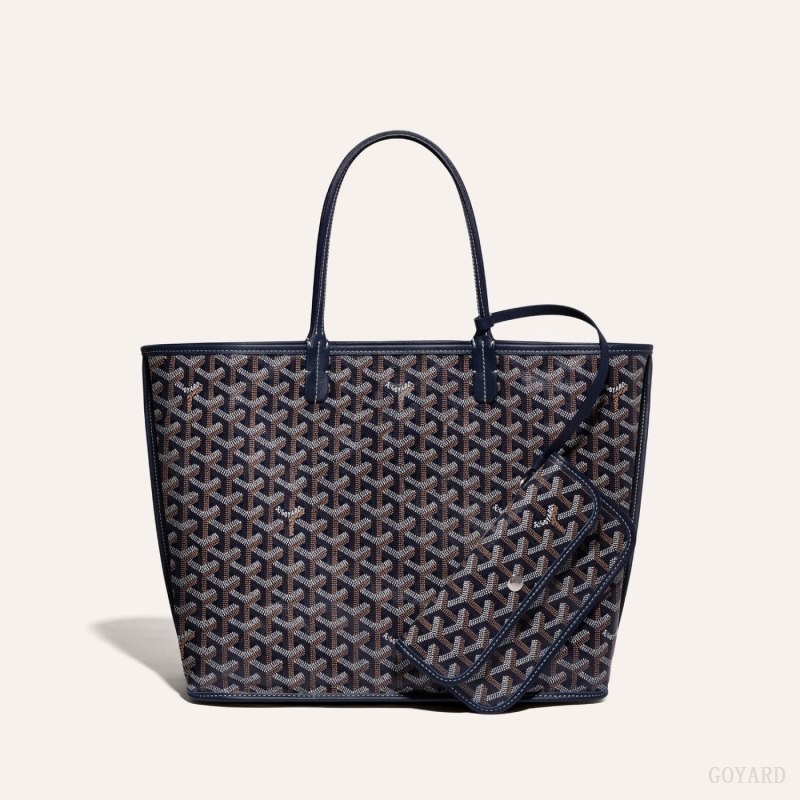 Goyard ANJOU PM BAG Navy Blue | FYZH5922