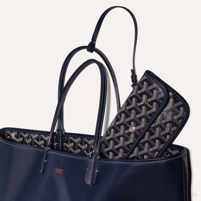 Goyard ANJOU PM BAG Navy Blue | FYZH5922