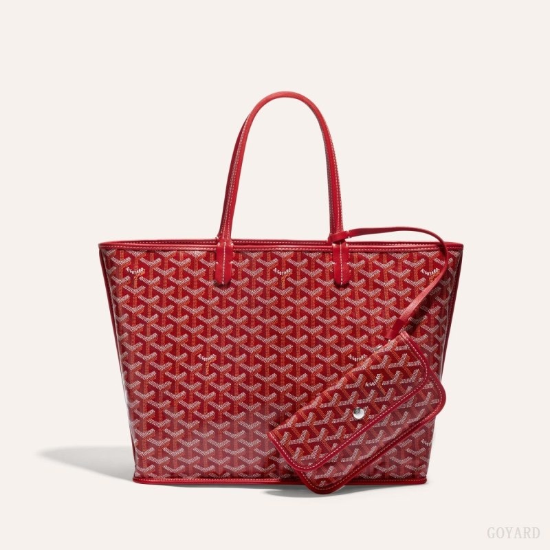 Goyard ANJOU PM BAG Red | ZVCD7059