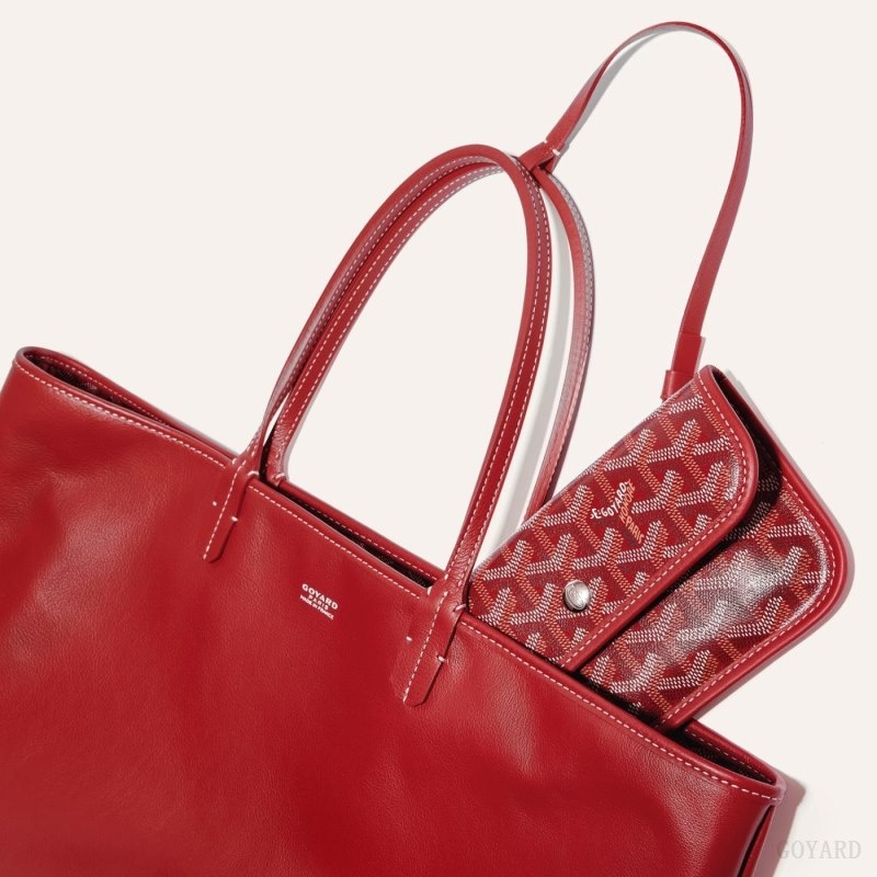 Goyard ANJOU PM BAG Red | ZVCD7059