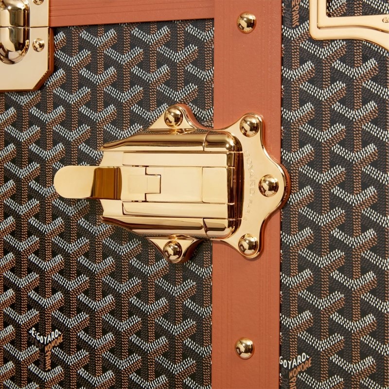 Goyard ARMOIRE TRUNK Black / Brown | IFAE8341