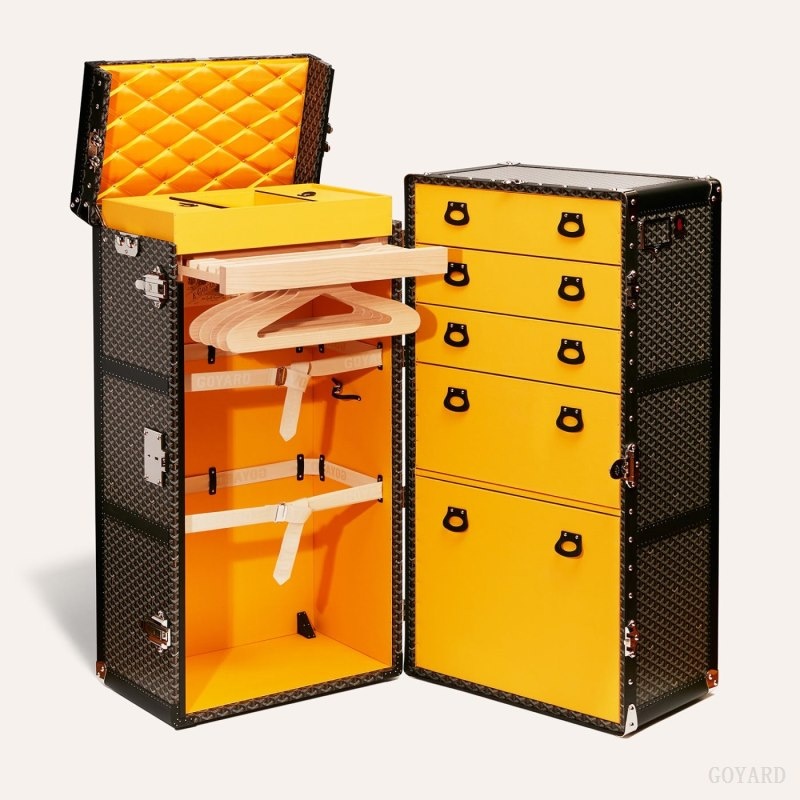 Goyard ARMOIRE TRUNK Black | GSSV5219