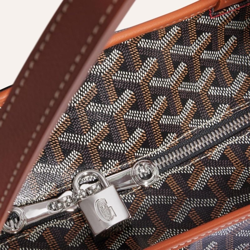 Goyard ARTOIS GM BAG Black / Brown | GWVL4088