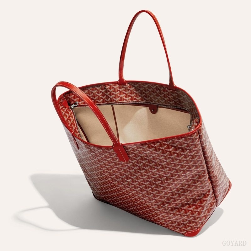 Goyard ARTOIS GM BAG Red | YMOU9762